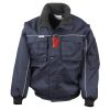 Work-Guard zip sleeve heavy-duty pilot jacket Thumbnail