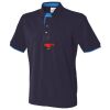 Contrast piqué polo shirt Thumbnail